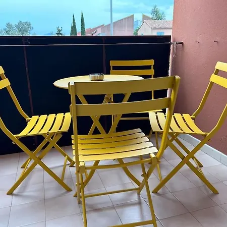 T3 6 Personnes Avec Terrasse, Wifi, Climatisation קאנט אן רוסיון
